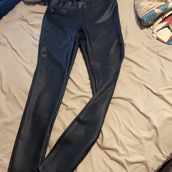 Express Pants & Jumpsuits Express Leather Leggings Poshmark
